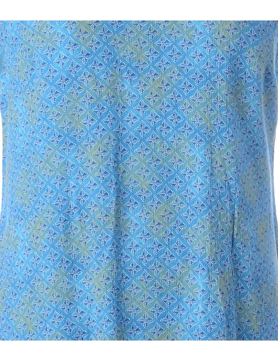 Label Blue Short Dress