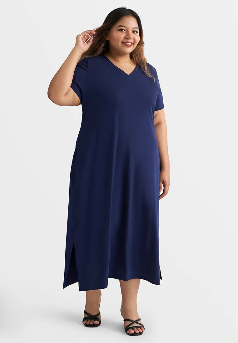 Mackayla EVERYDAY V-neck Short Sleeve Dress