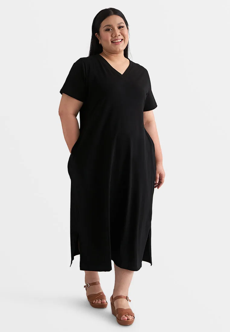 Mackayla EVERYDAY V-neck Short Sleeve Dress
