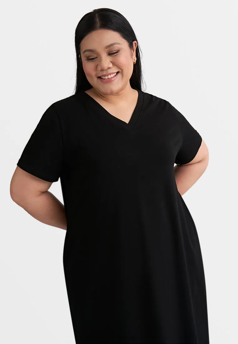 Mackayla EVERYDAY V-neck Short Sleeve Dress