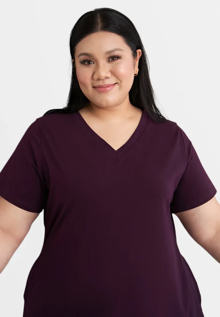 Mackayla EVERYDAY V-neck Short Sleeve Dress
