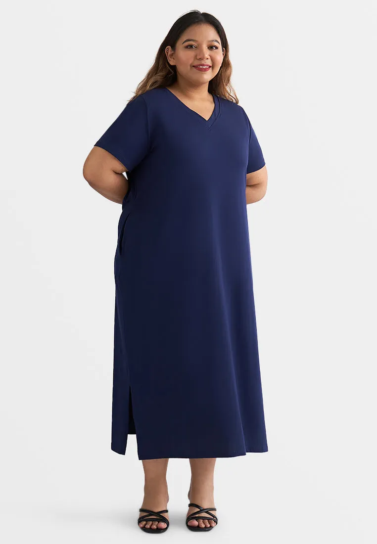 Mackayla EVERYDAY V-neck Short Sleeve Dress