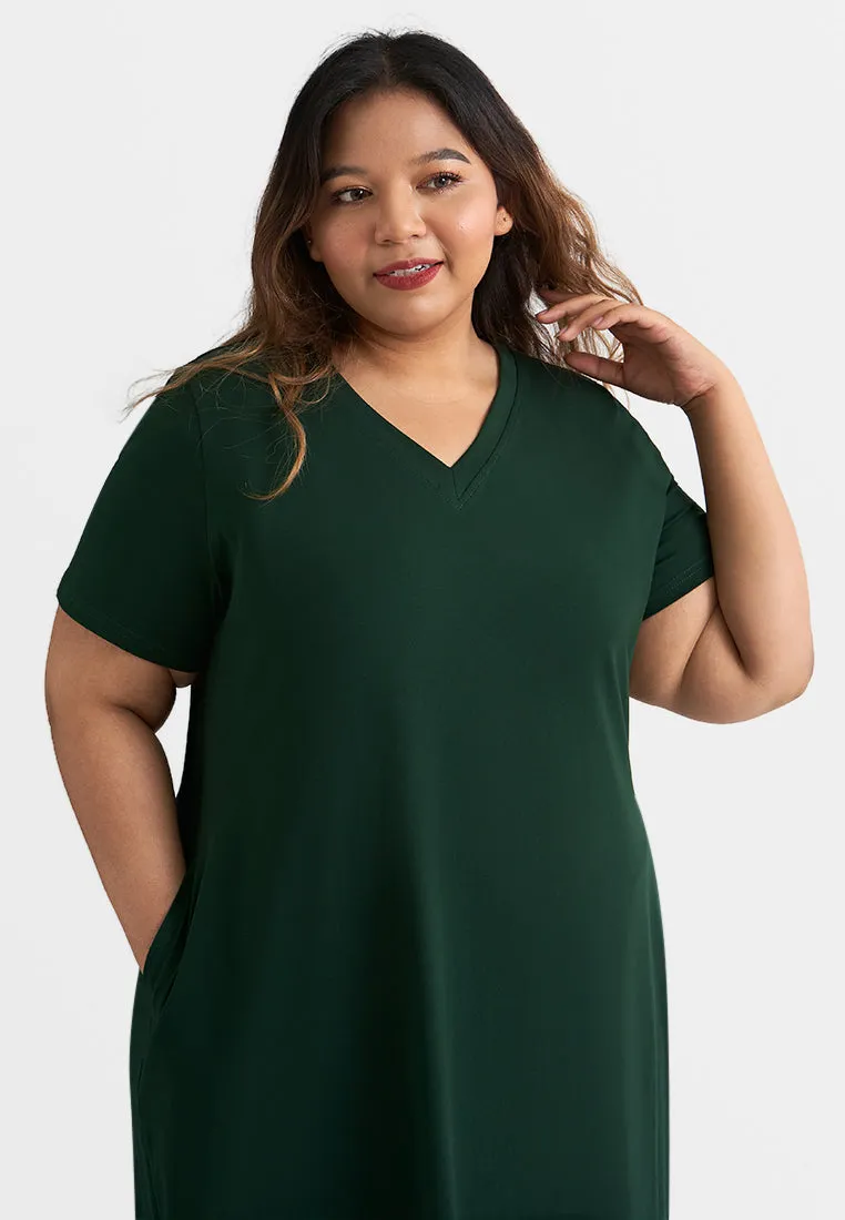 Mackayla EVERYDAY V-neck Short Sleeve Dress