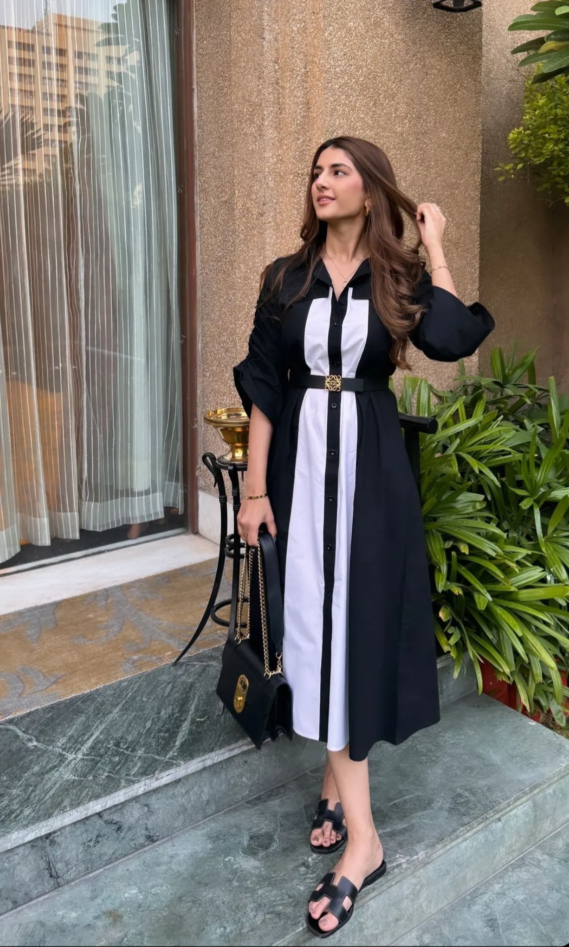 Meher Taluja In Monaco Colorblock Dress