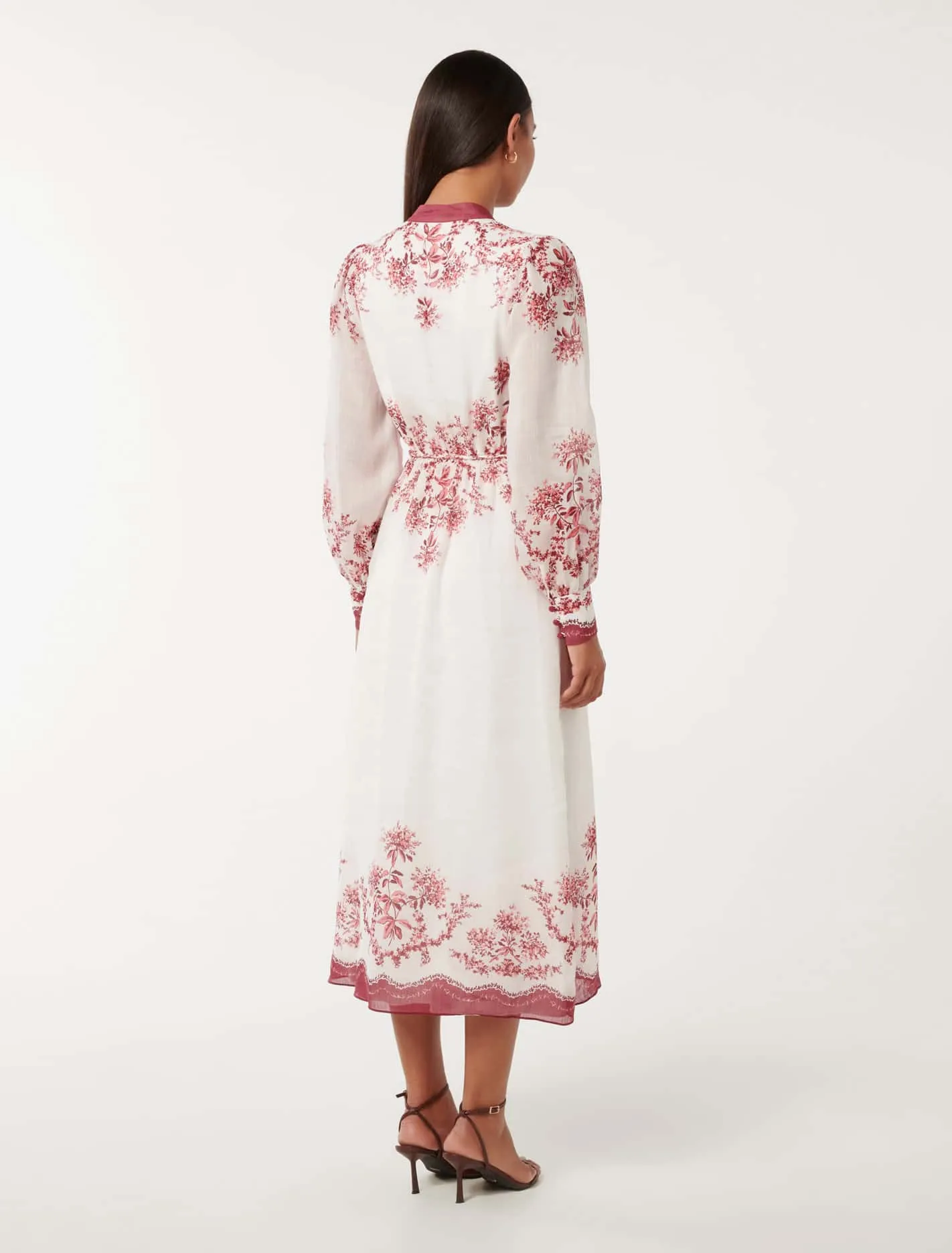 Morgan Printed Midi Dress