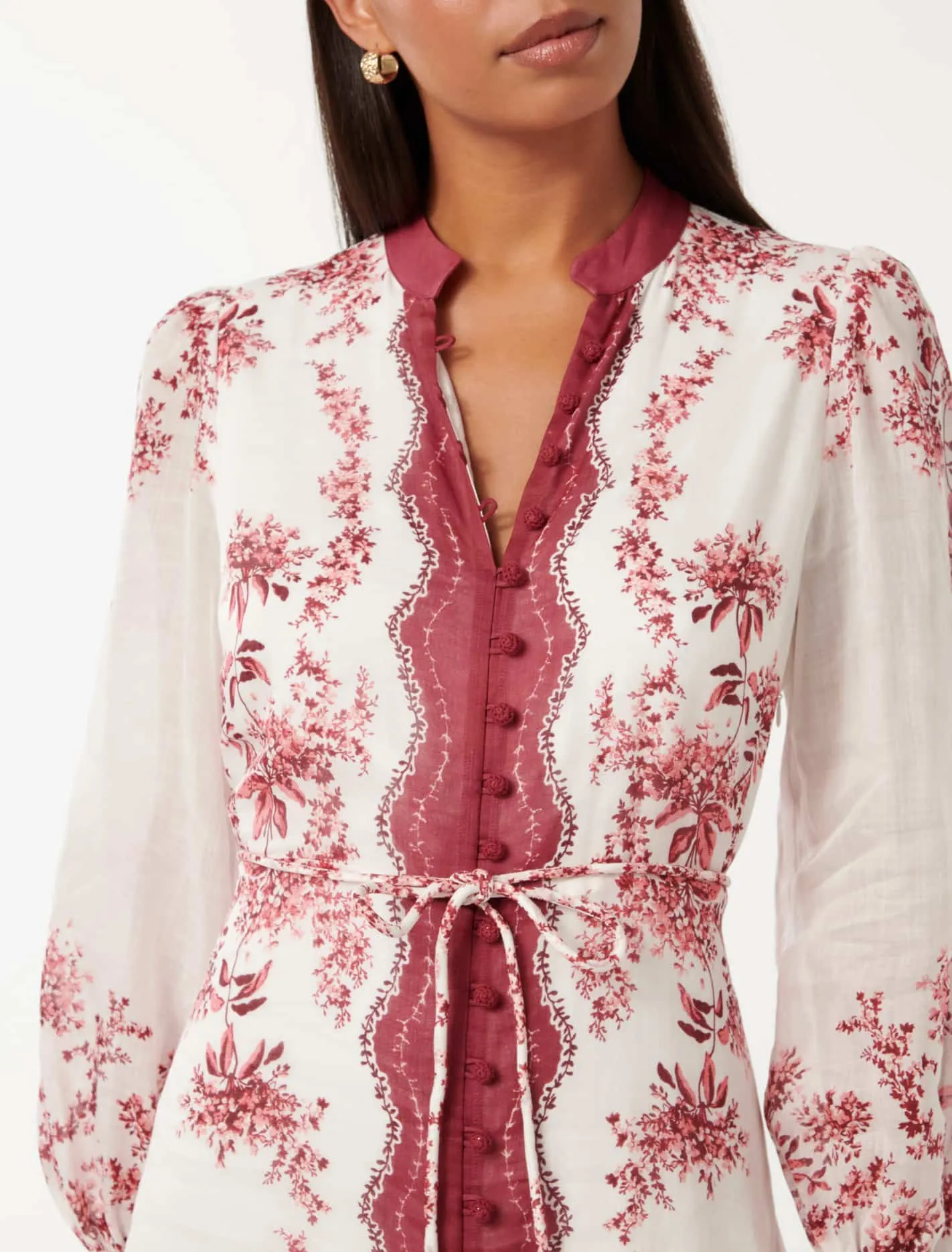 Morgan Printed Midi Dress