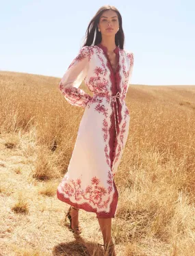 Morgan Printed Midi Dress