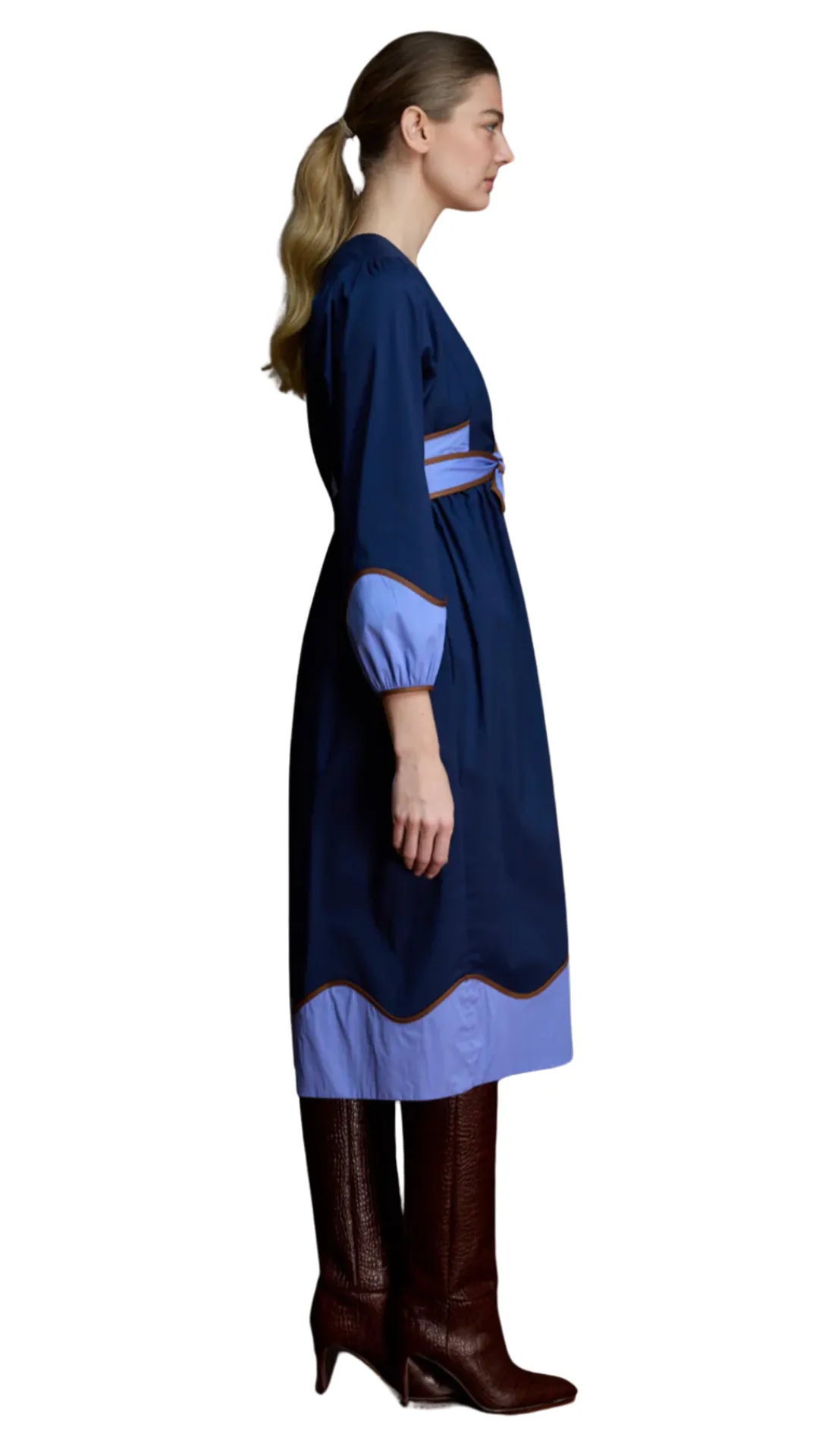Navy Noemi Dress