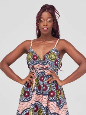 Nefpatra Africa Zola Dress - Pink