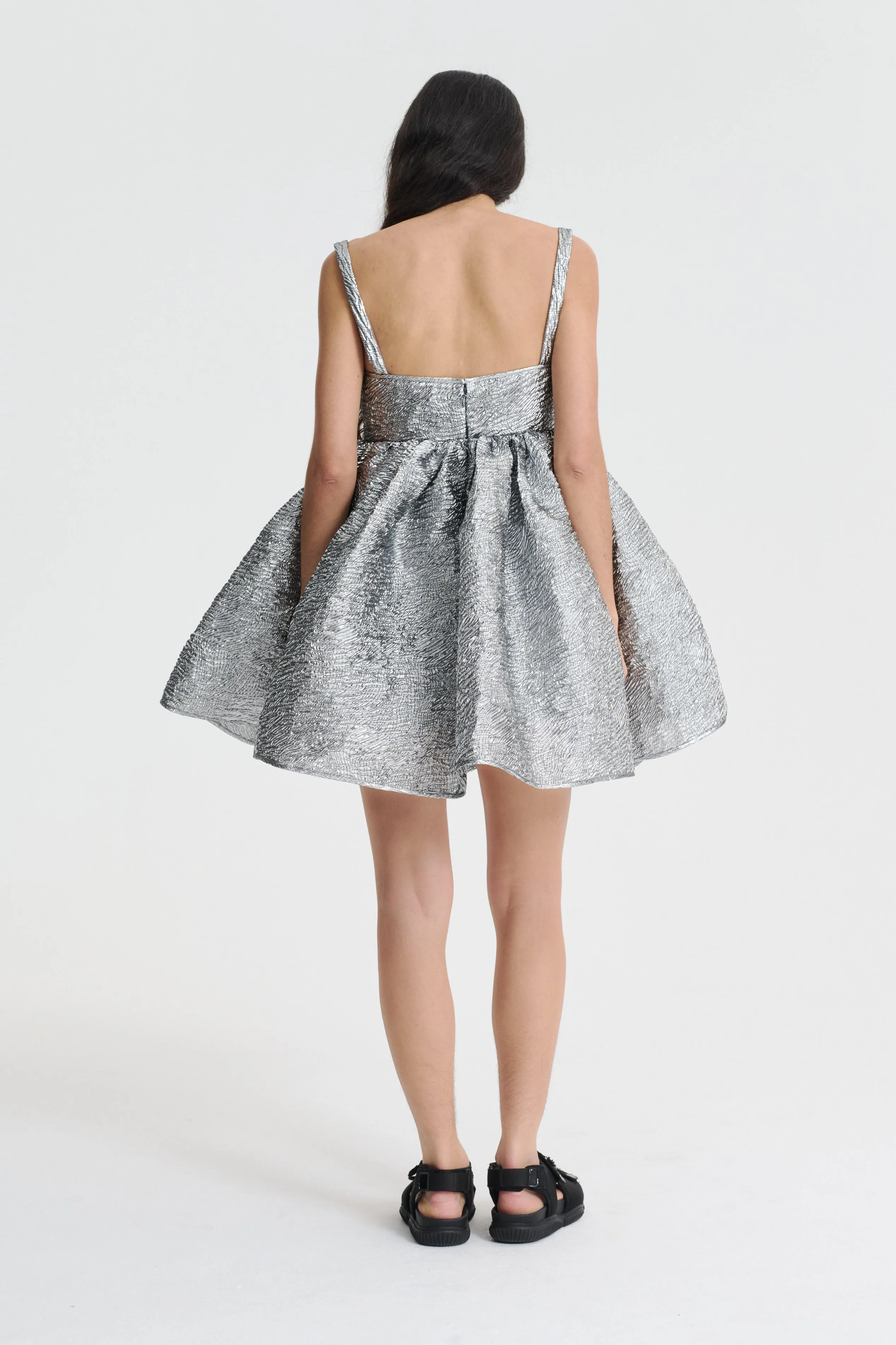 ONIQUE | DRESS KAZE MATELASS… SILVER