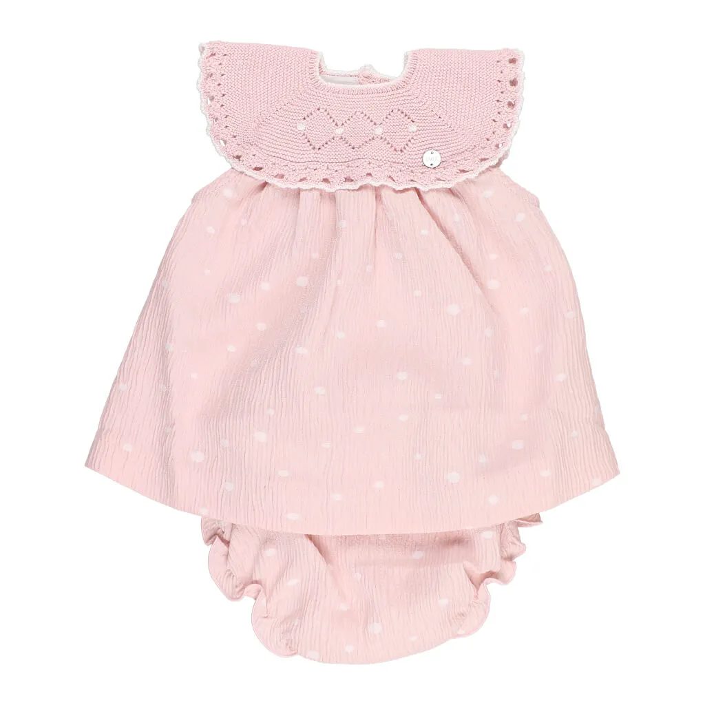 Paz Rodriguez Dress and Bloomer Set Promesa