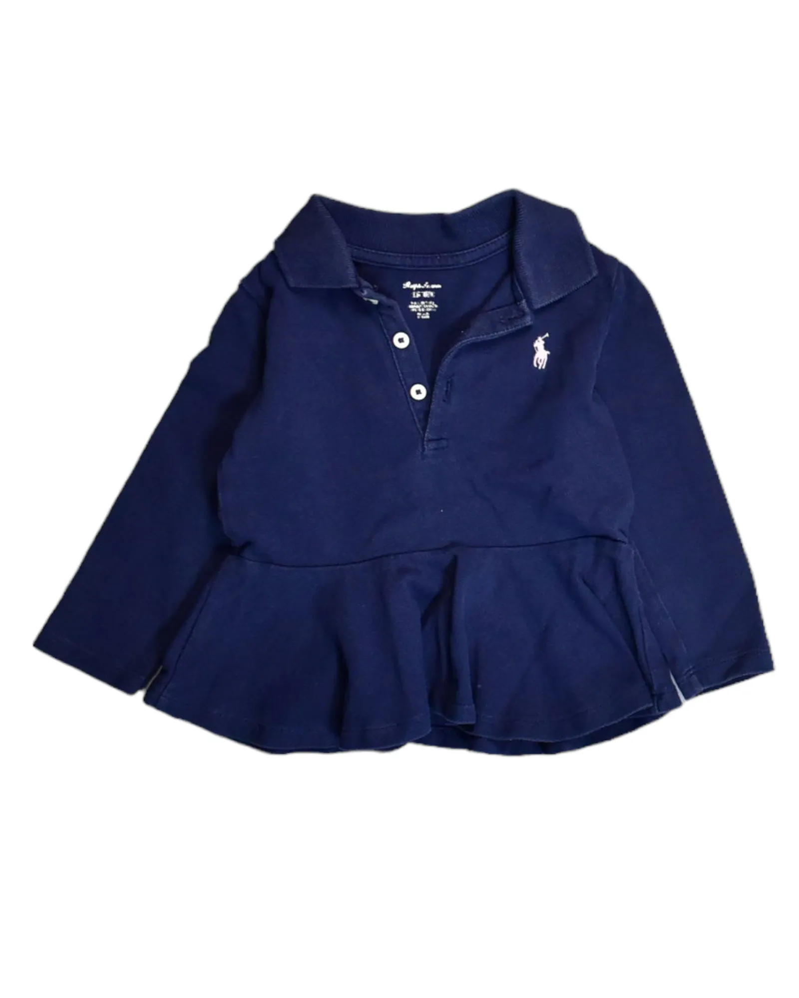 Ralph Lauren Long Sleeve Dress 12-18M