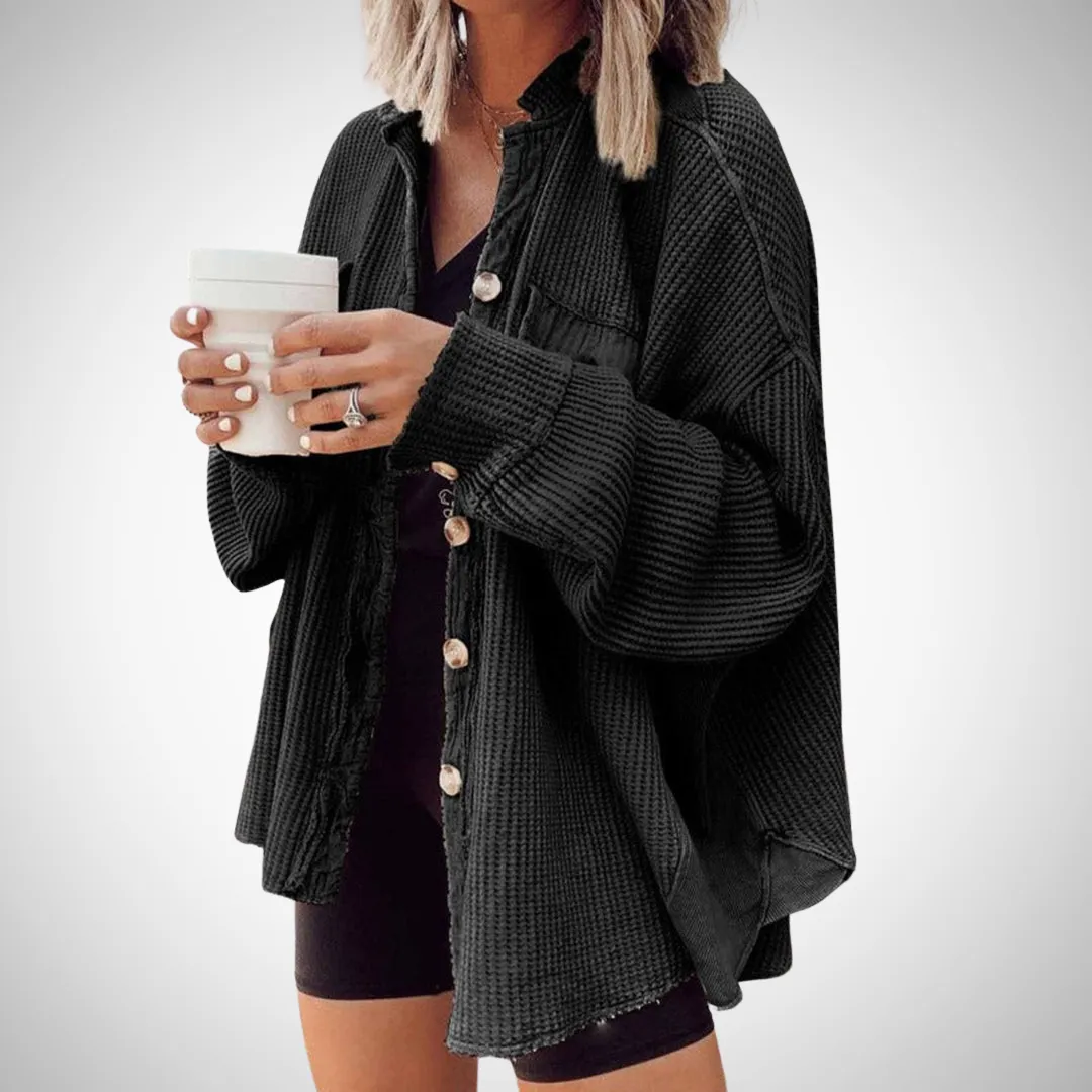 Rowena Open-Front Cardigan