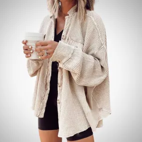 Rowena Open-Front Cardigan