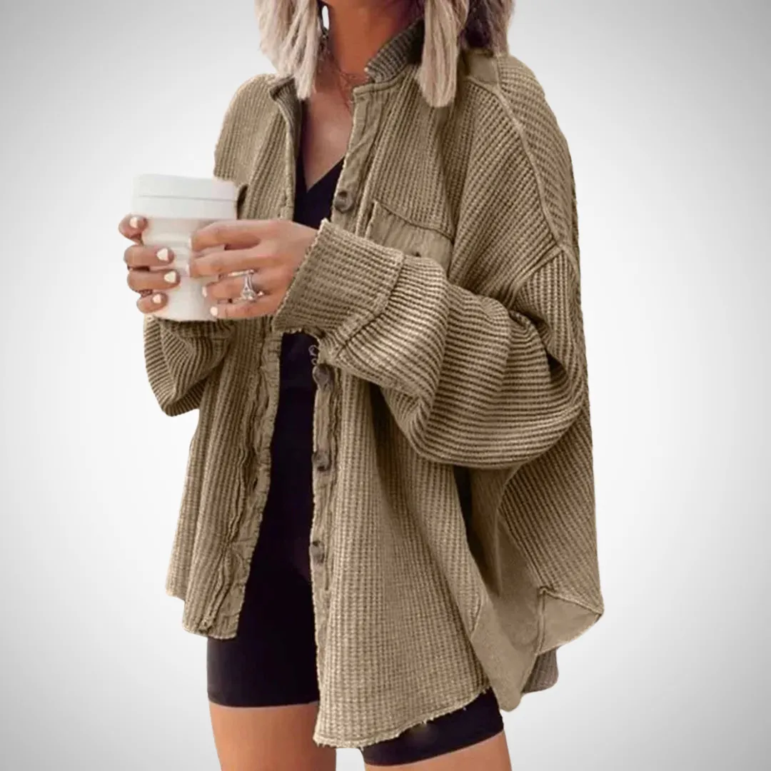 Rowena Open-Front Cardigan