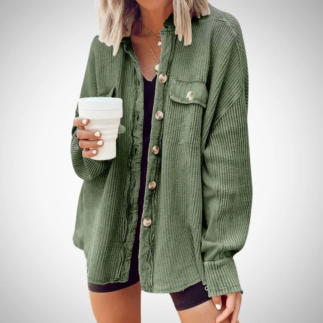 Rowena Open-Front Cardigan