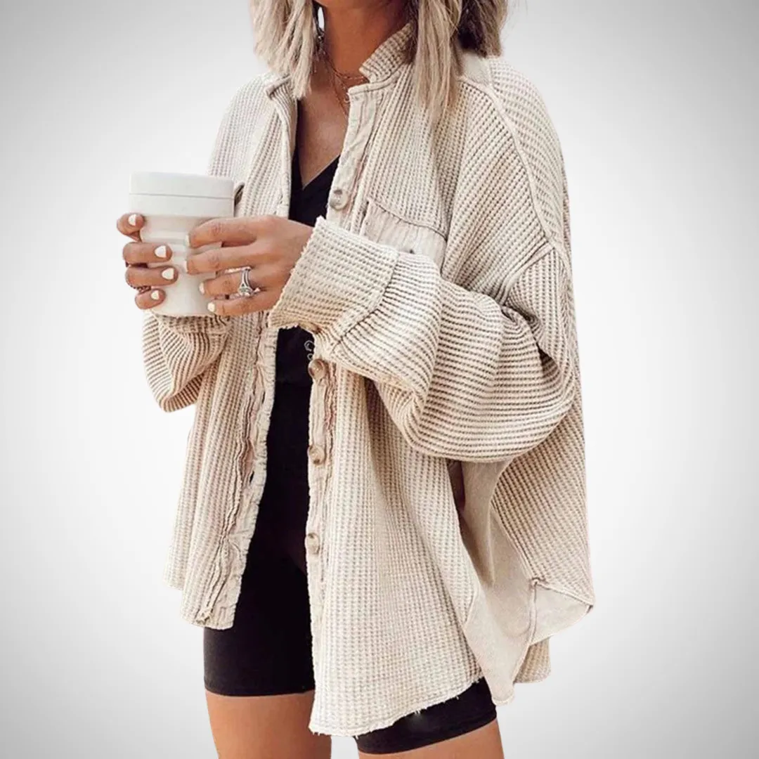 Rowena Open-Front Cardigan