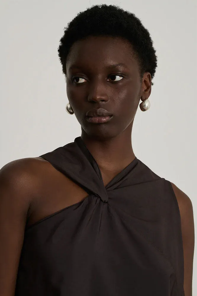 Soeur Emna Dark Brown Dress