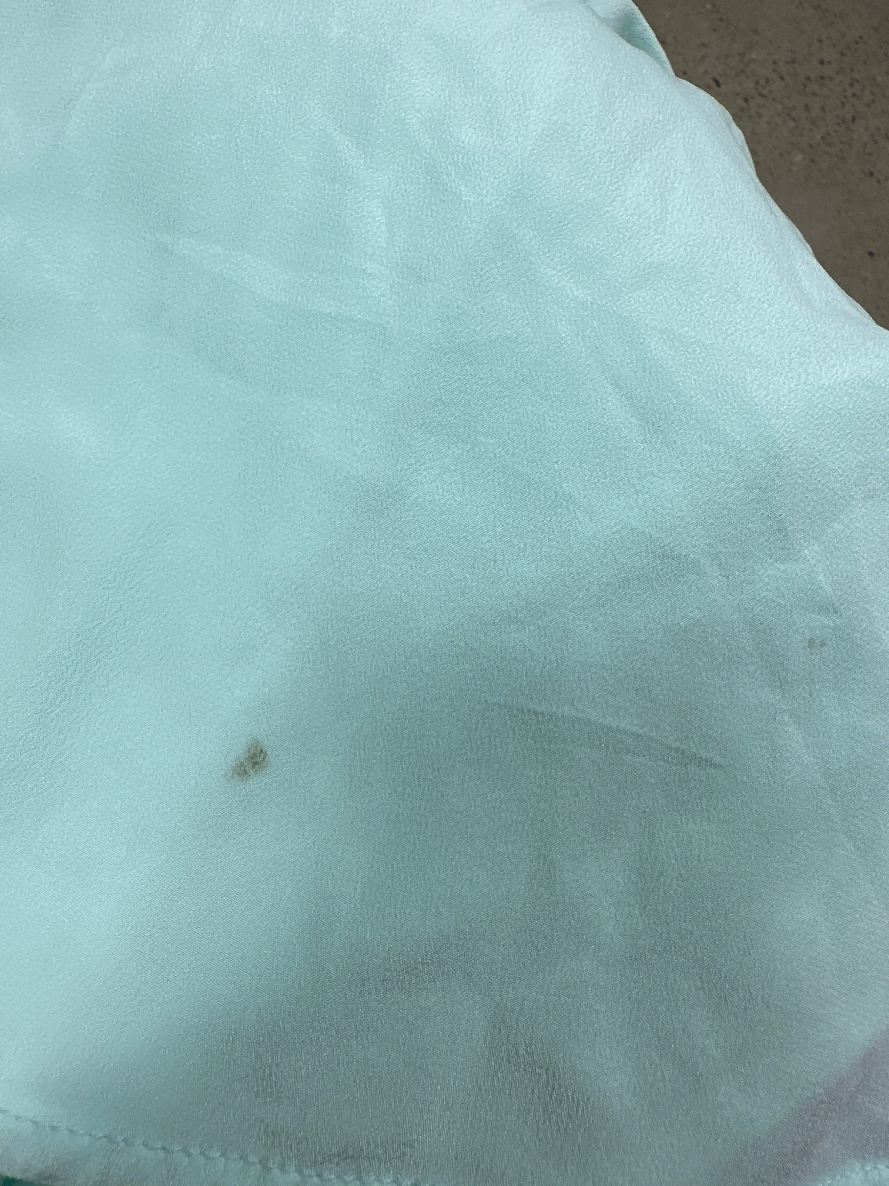 Strapless Floor Length Dress in Mint