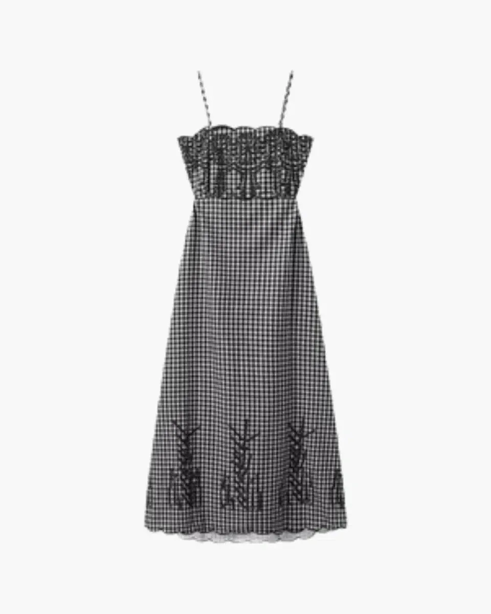 Sylvie – Plaid pattern – Slim-fit midi dress