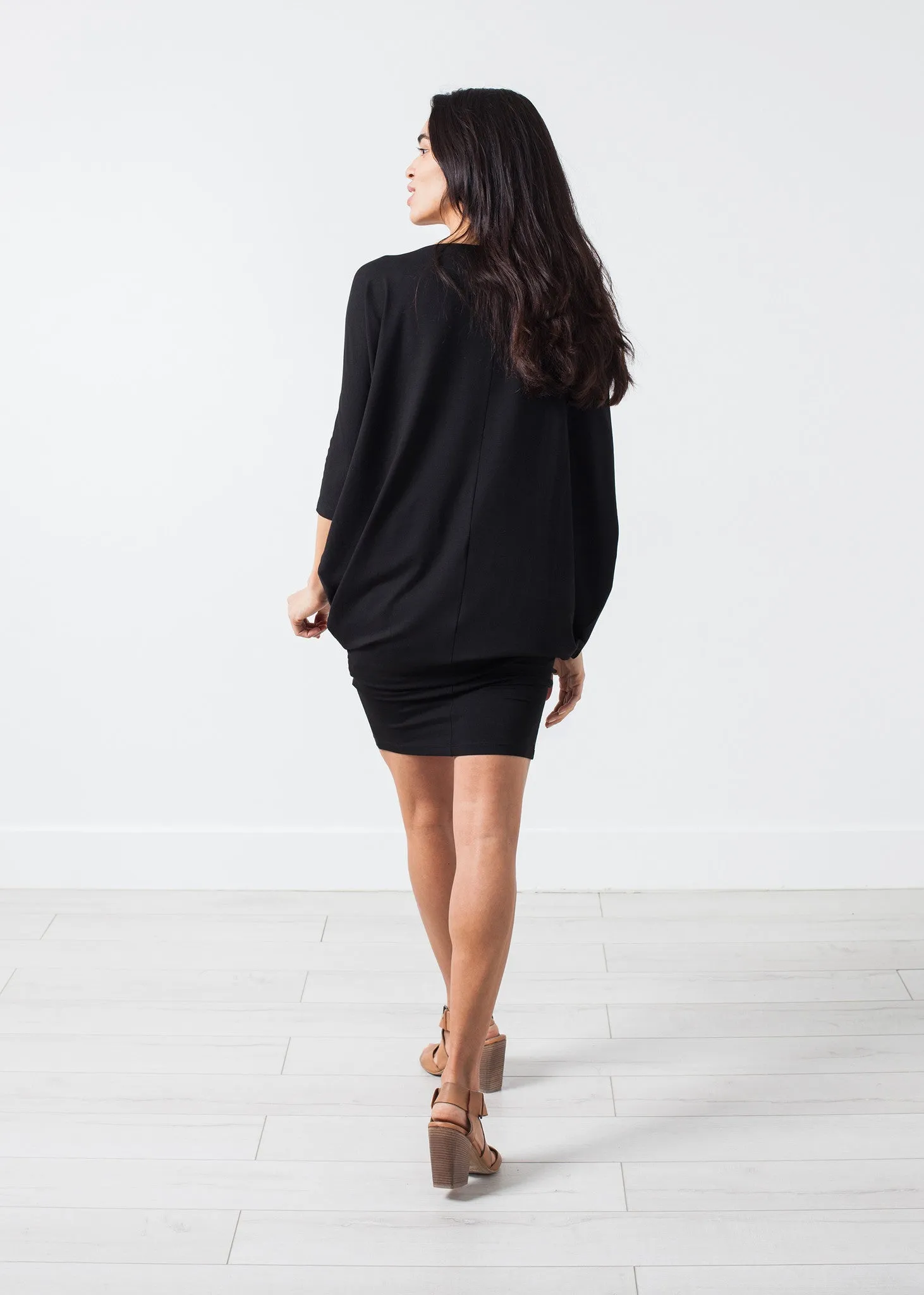 Tapered Boat Neck Dress - A Stylish and Fashionable Choice