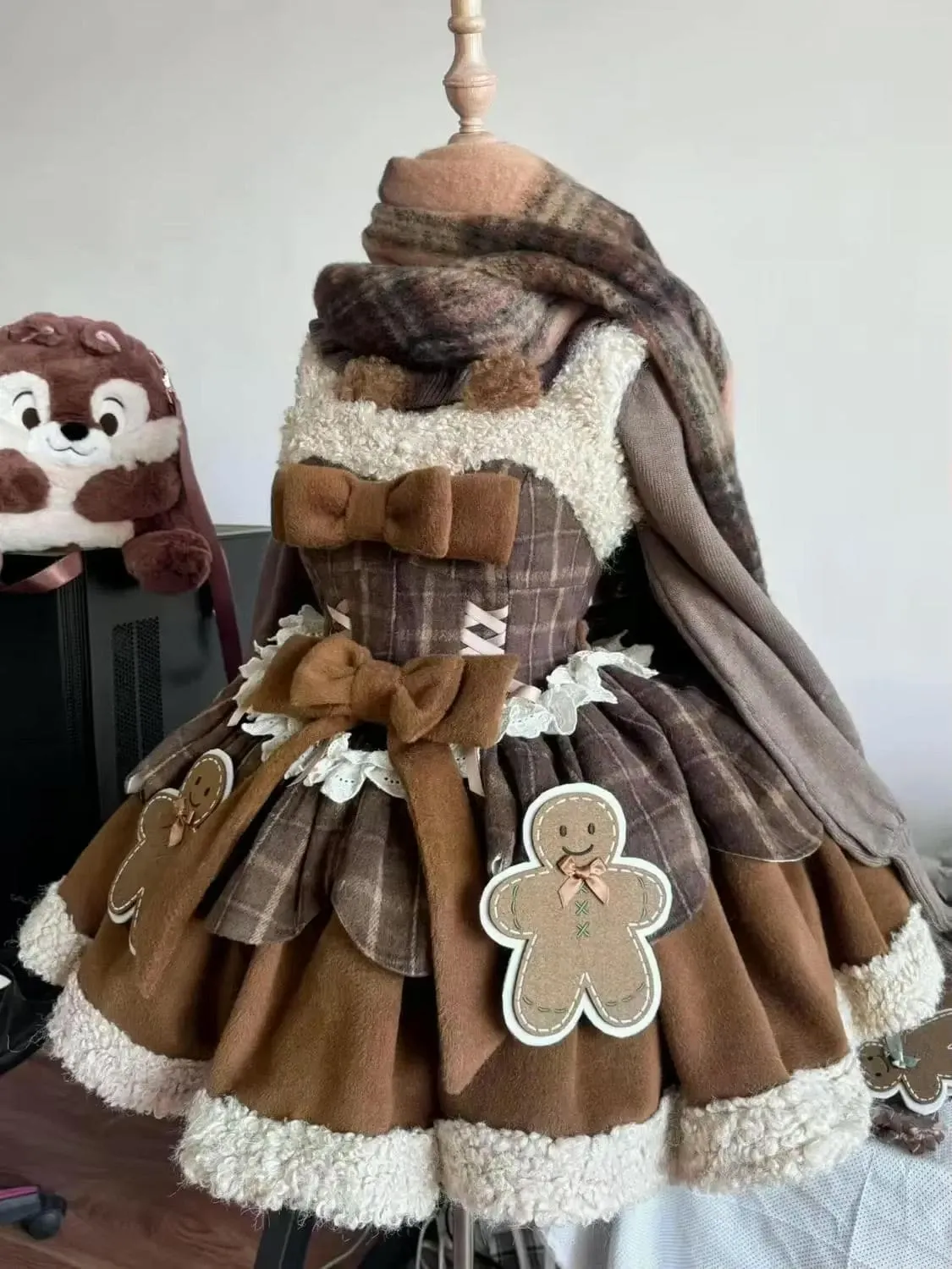 Tartan Gingerbread Dress