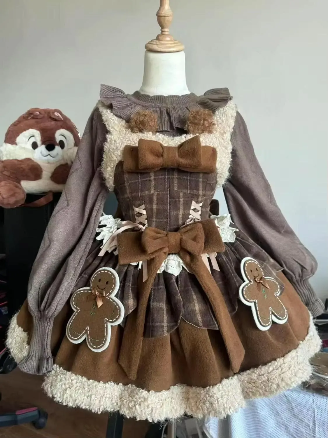 Tartan Gingerbread Dress