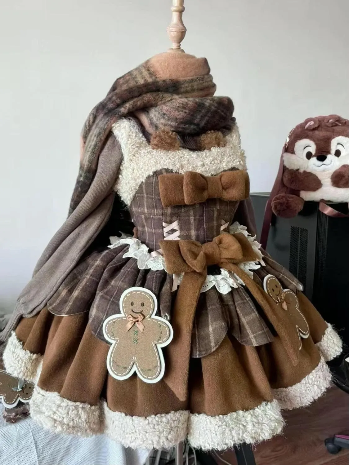 Tartan Gingerbread Dress