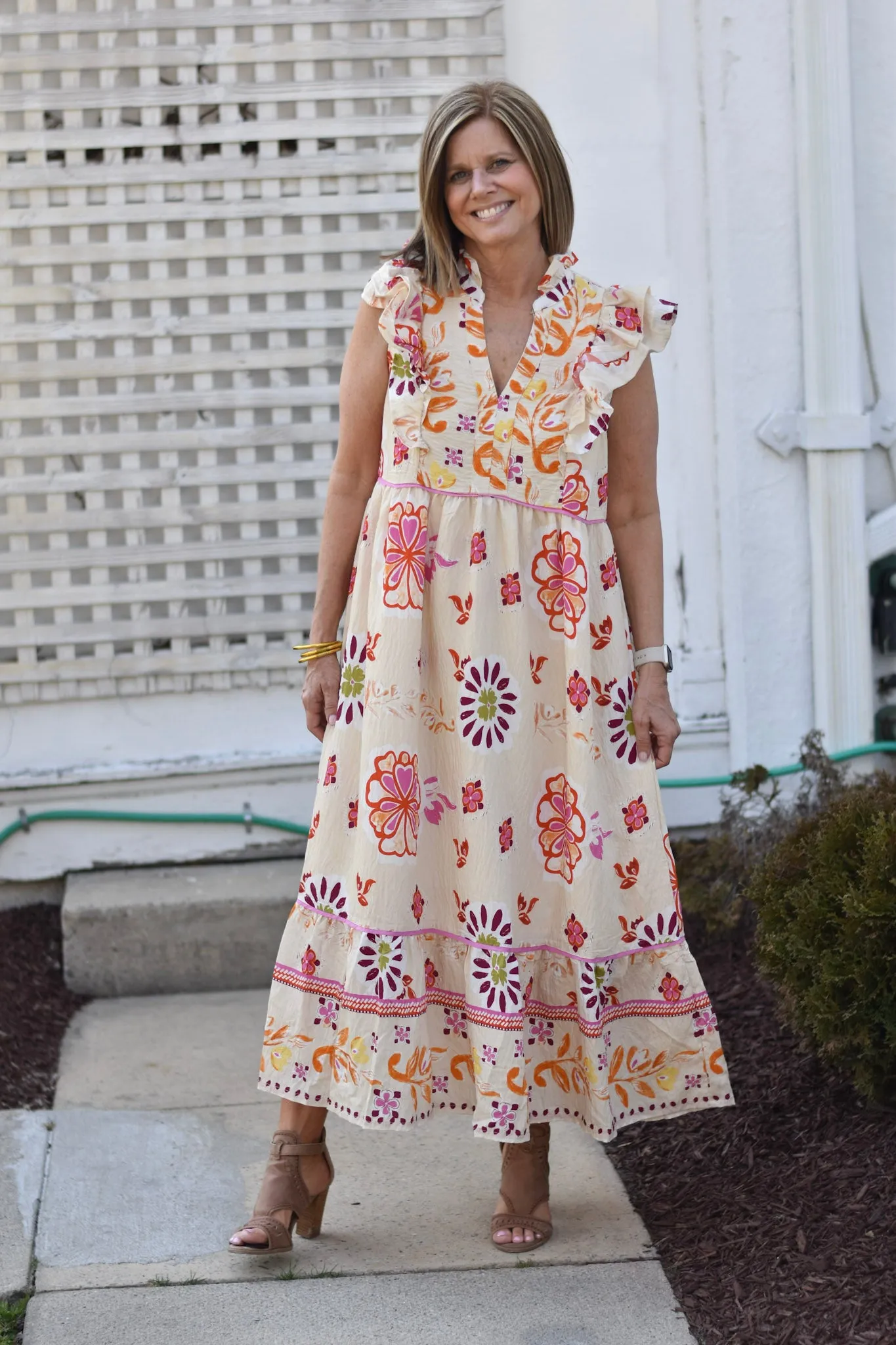Tasha Bohemian Maxi Dress