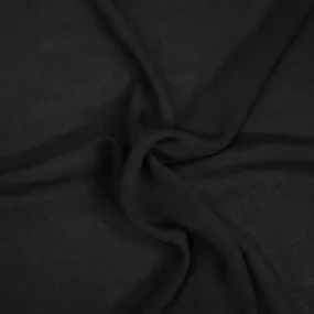Tim Black Polyester Crepe