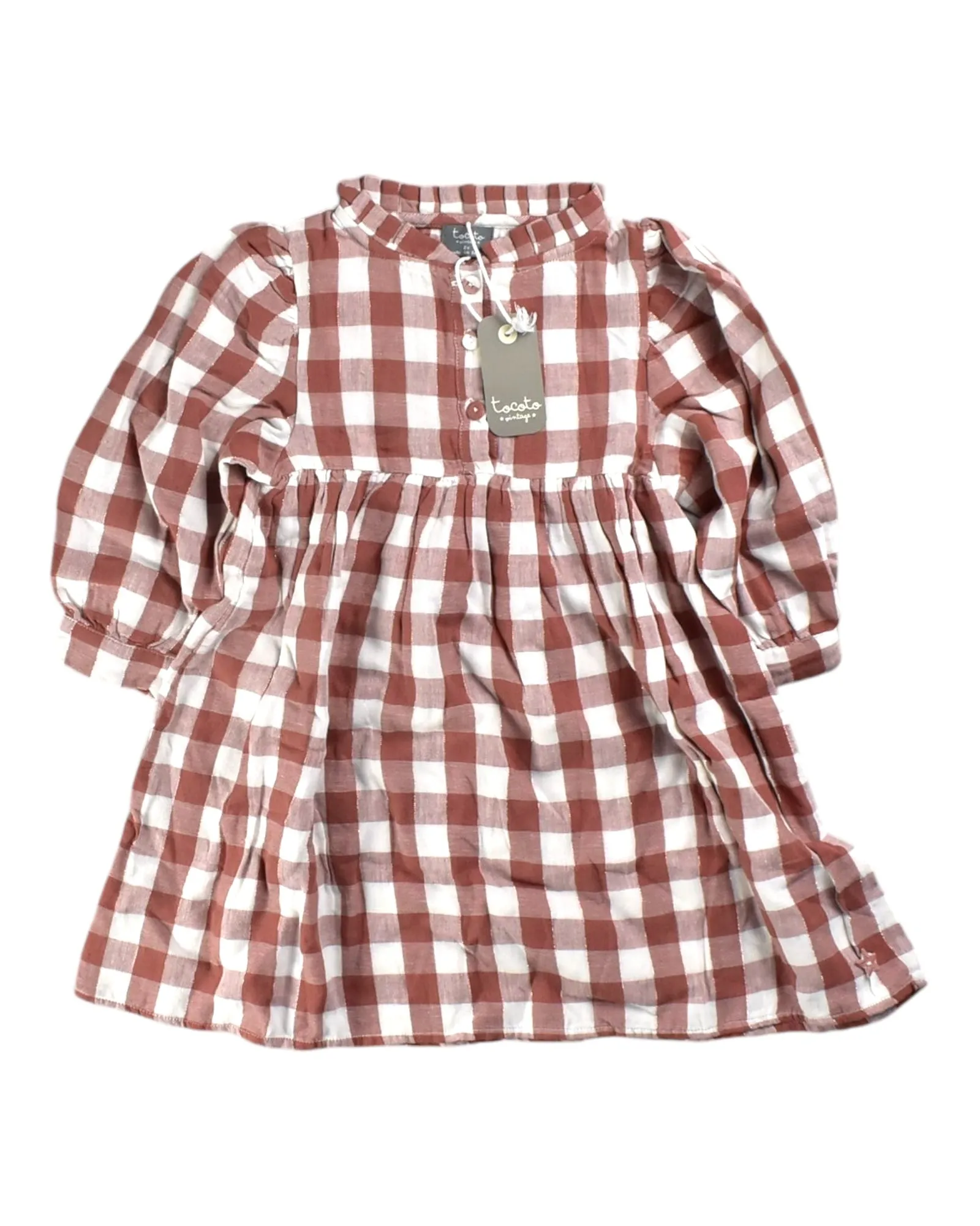 Tocoto Vintage Long Sleeve Dress 2T