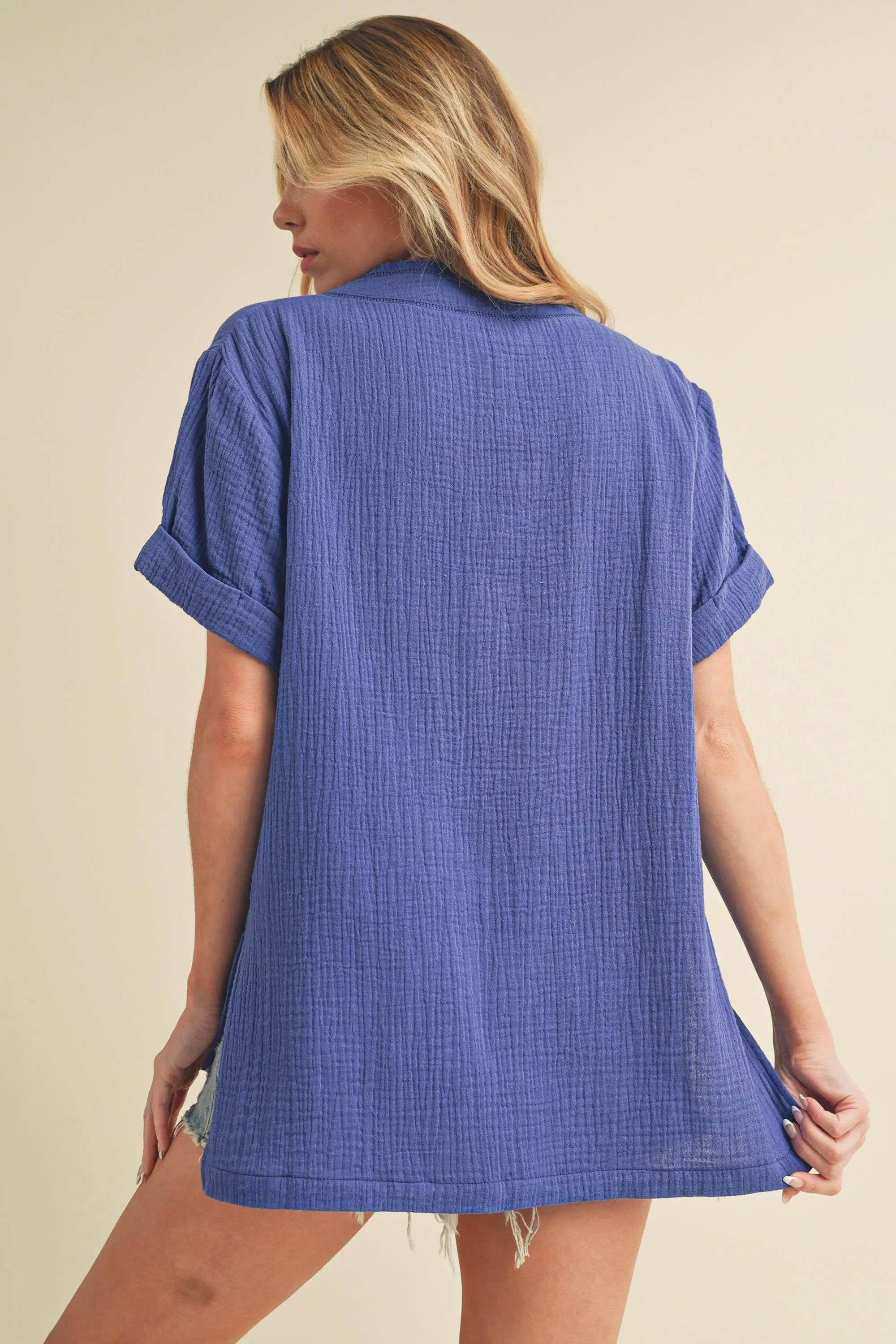 Trudie Top 4: Teal  Top