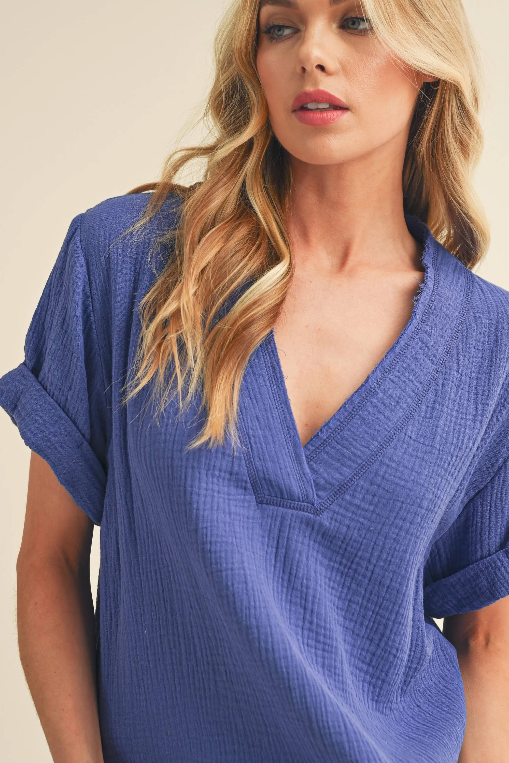Trudie Top 4: Teal  Top