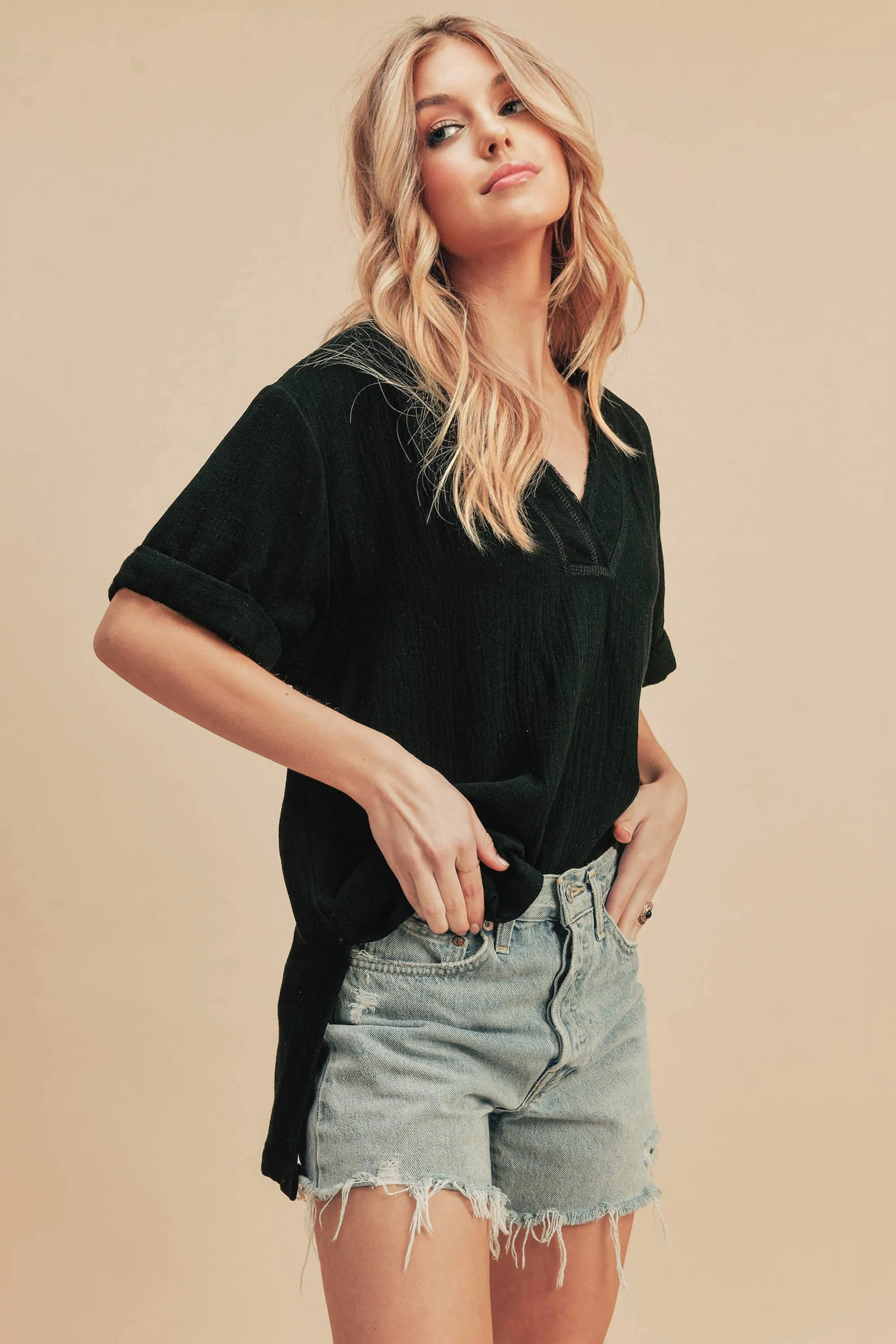 Trudie Top 4: Teal  Top
