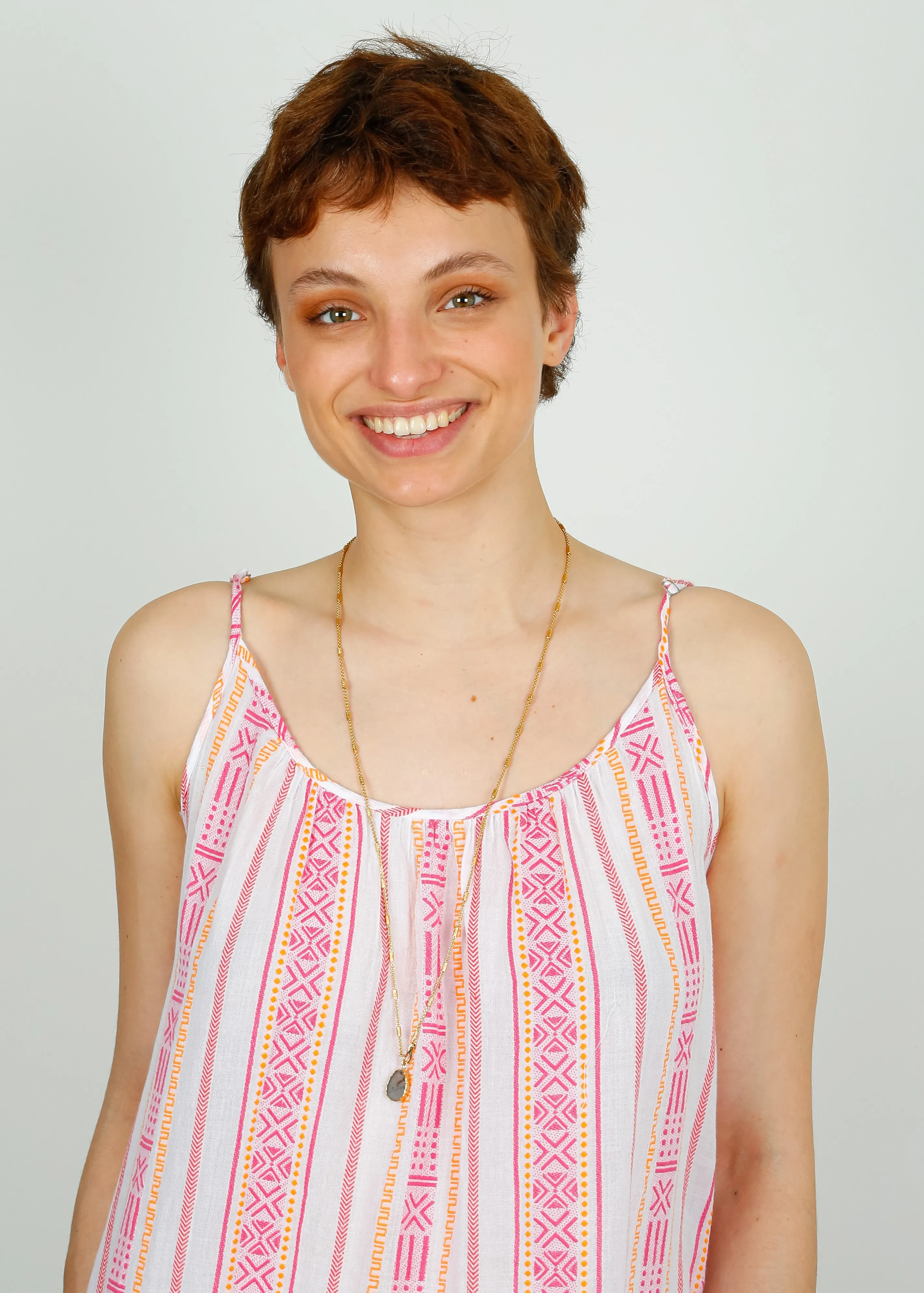 V Lexy Dress in Pink