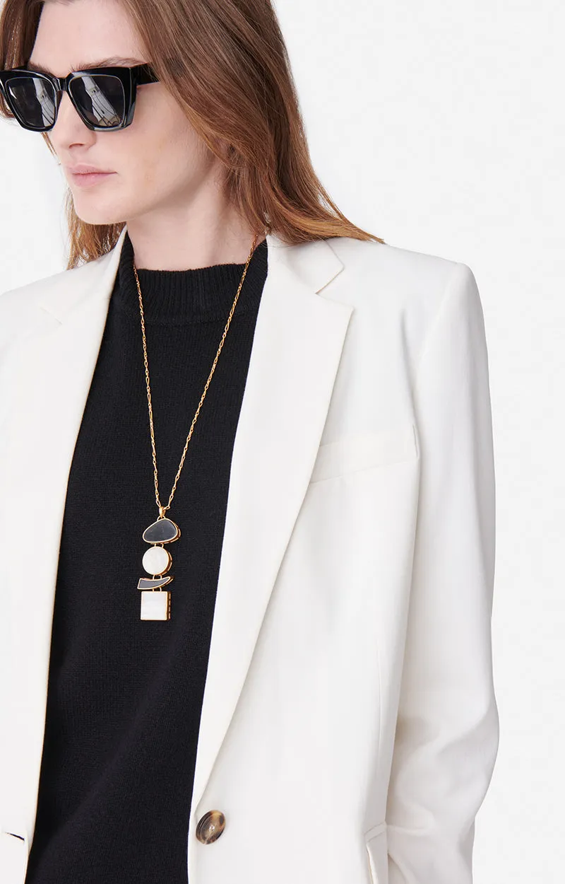 VANESSA BRUNO BLAZER TILIA 1KNP ECRU