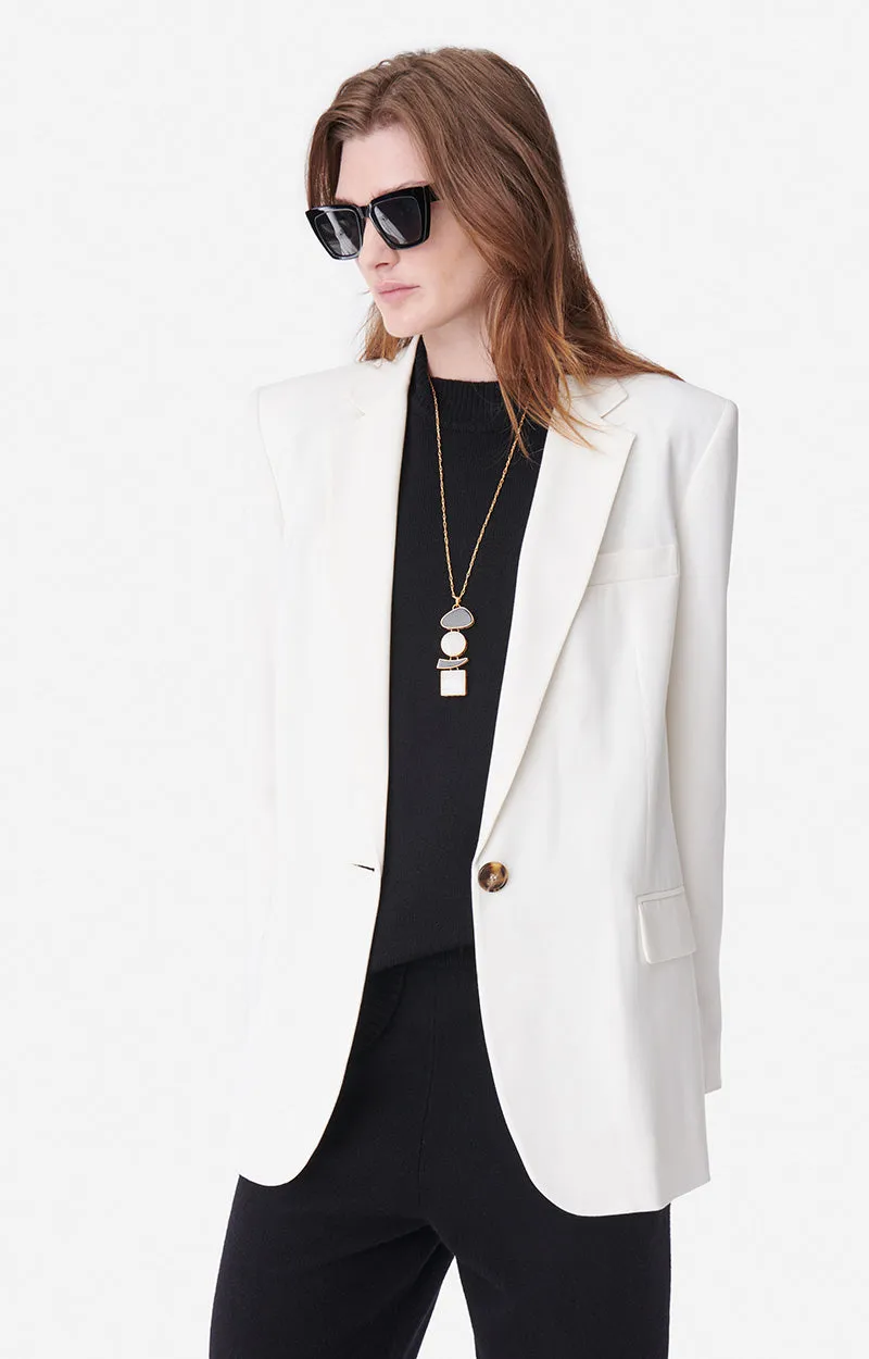 VANESSA BRUNO BLAZER TILIA 1KNP ECRU