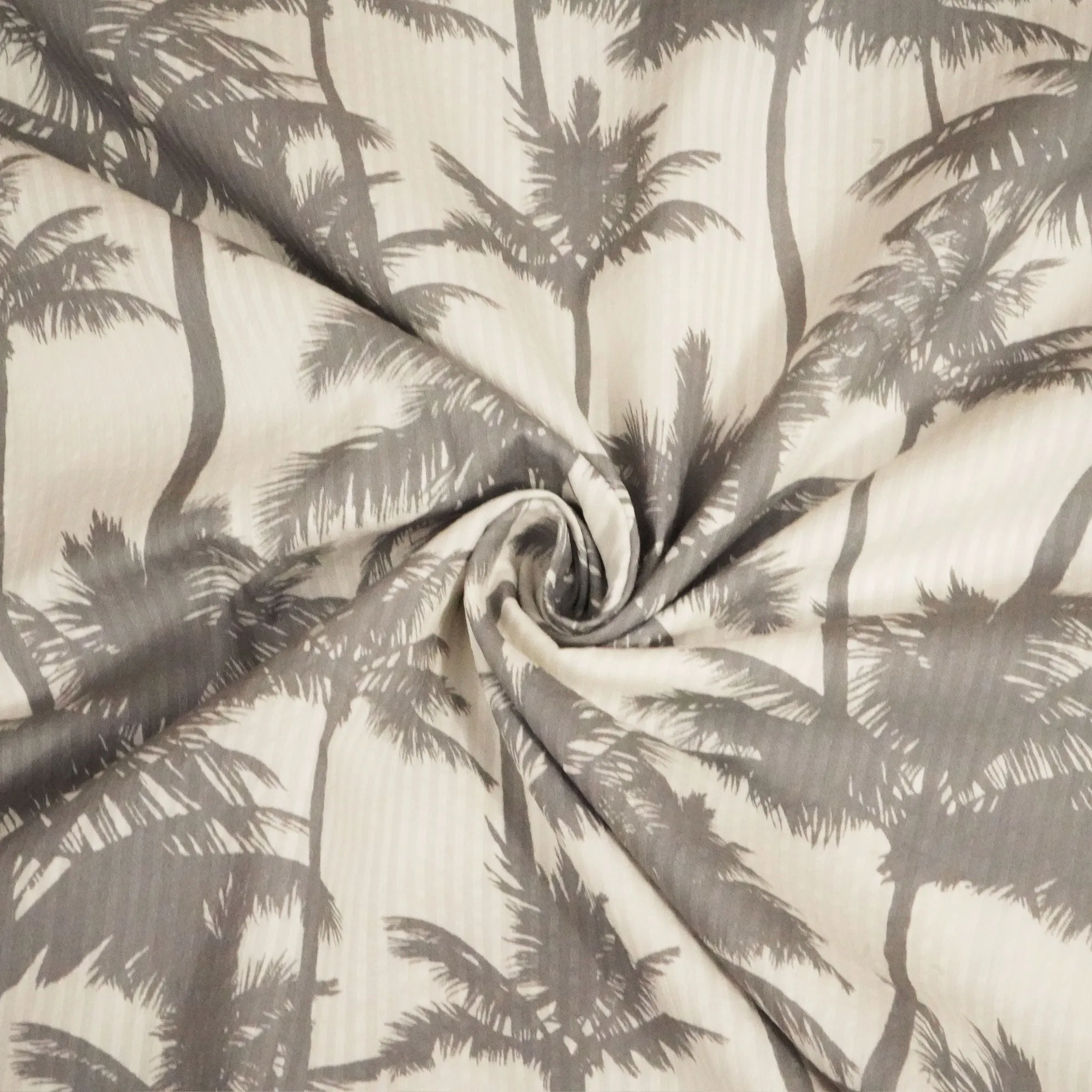 White Seer Suker Cotton Fabric LSF-24277
