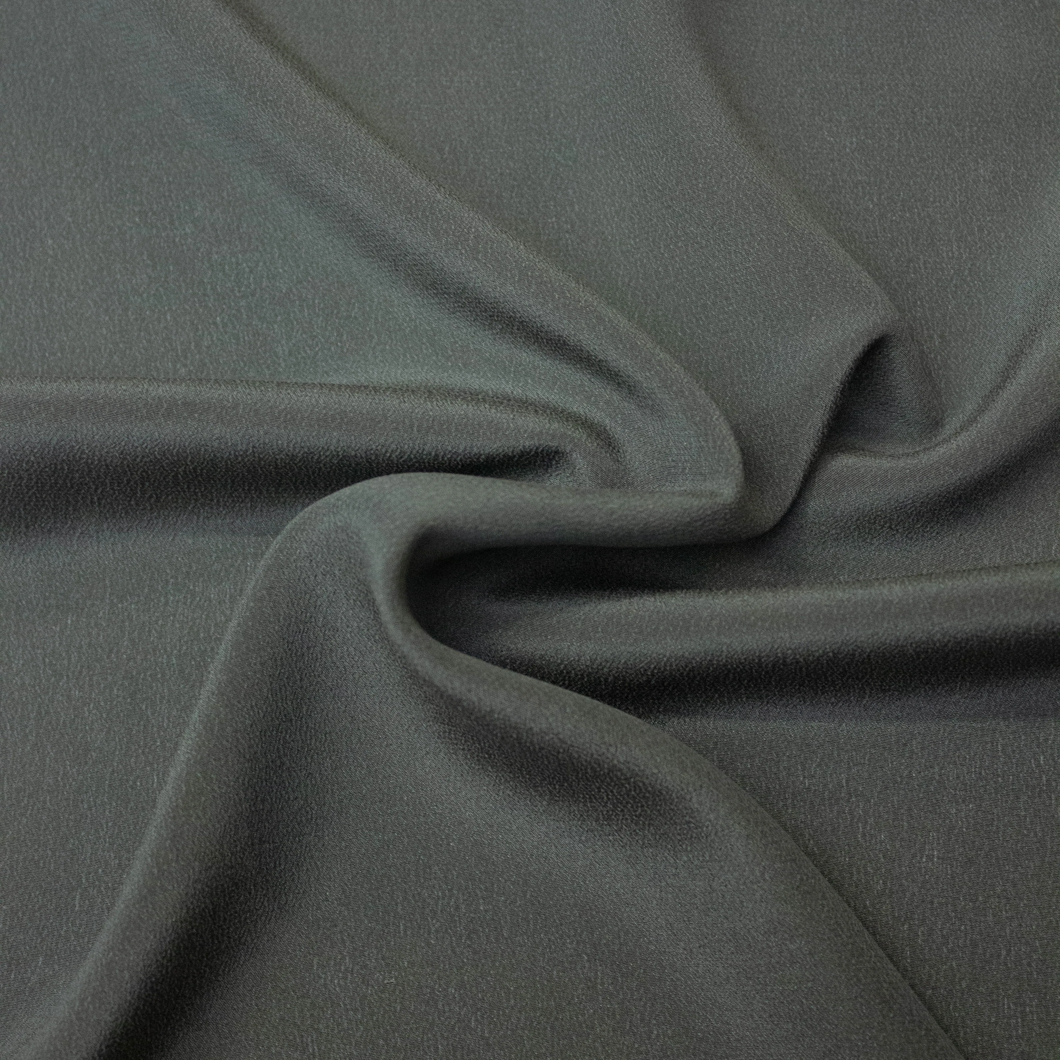 Yentl Grey Green Silk Crêpe de Chine